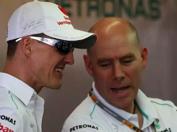 Jock Clear, Michael Schumacher Titel-Bild zur News: Jock Clear, Michael Schumacher