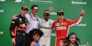 Formel 1 Brasilien 2018: Rauferei überschattet Mercedes' Triumph!