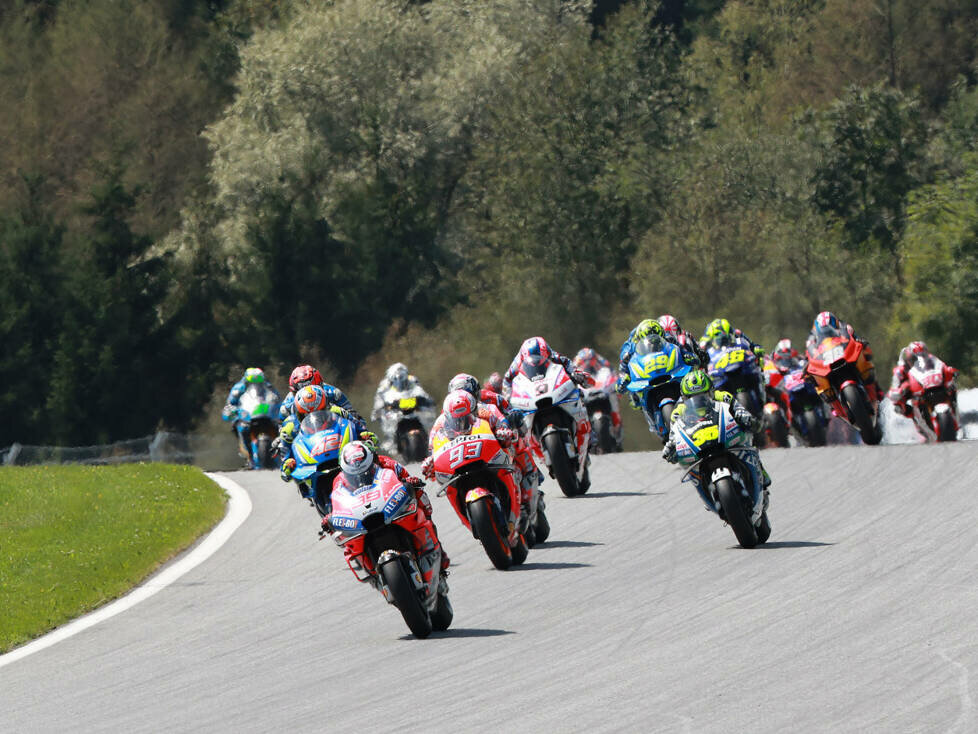 Renn-Action auf dem Red-Bull-Ring in Spielberg