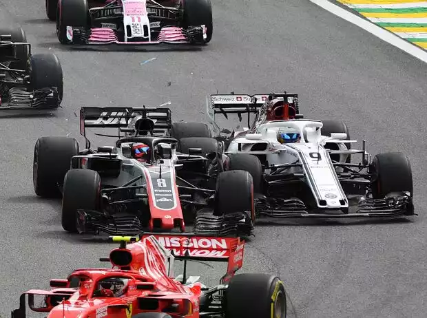 Titel-Bild zur News: Marcus Ericsson, Romain Grosjean