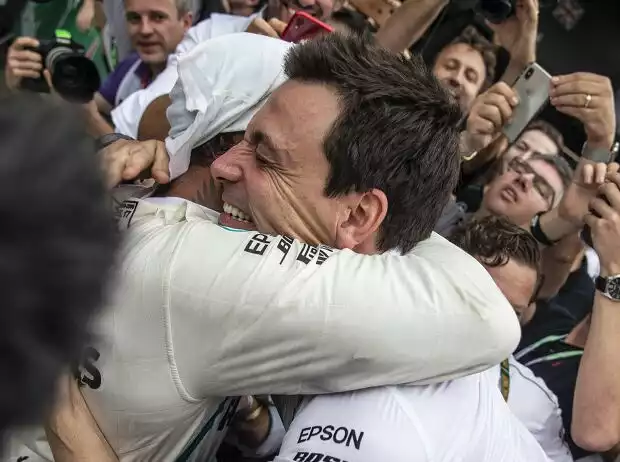 Toto Wolff, Lewis Hamilton Titel-Bild zur News: Toto Wolff, Lewis Hamilton