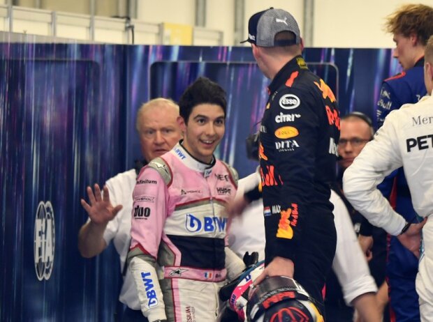 Max Verstappen, Esteban Ocon Max Verstappen, Esteban Ocon