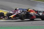 Esteban Ocon (Racing Point) und Max Verstappen (Red Bull) 