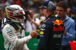 Max Verstappen (Red Bull) und Lewis Hamilton (Mercedes) 
