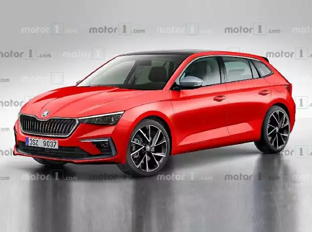 Skoda Scala (2019) Rendering Titel-Bild zur News: Skoda Scala (2019) Rendering