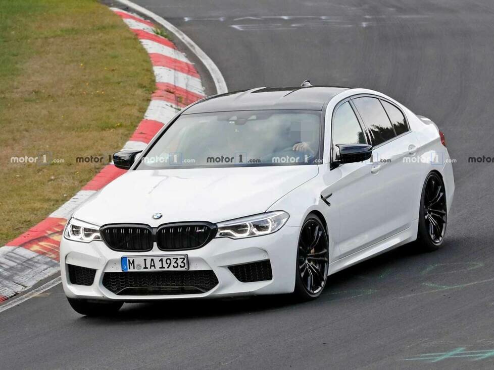 Möglicher BMW M5 CS Erlkönig auf der Nordschleife