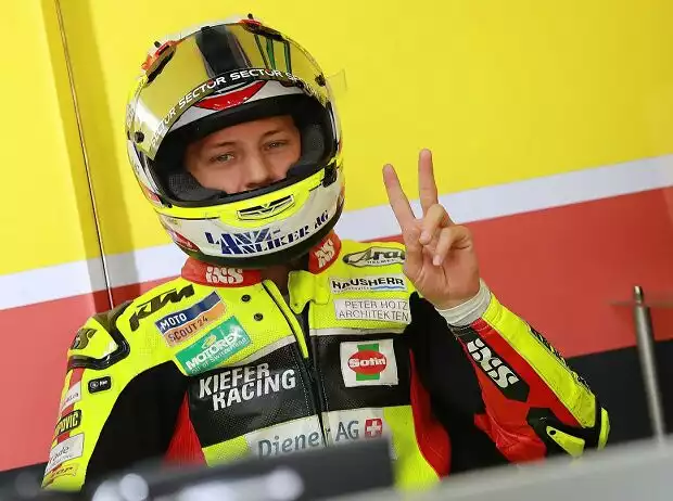 Dominique Aegerter Titel-Bild zur News: Dominique Aegerter