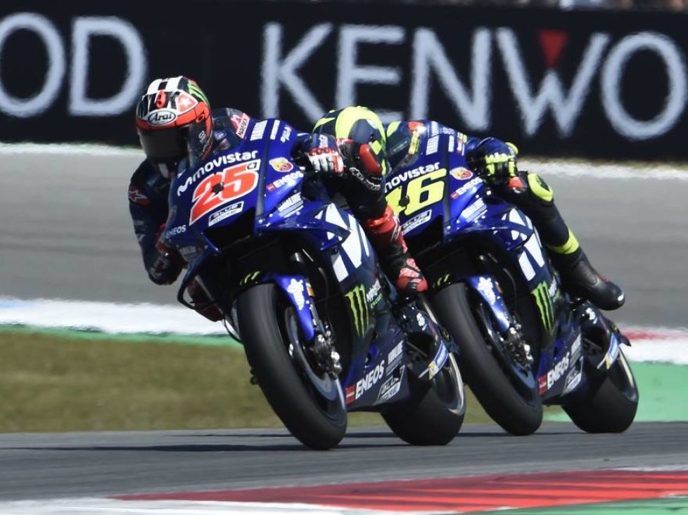 Maverick Vinales, Valentino Rossi