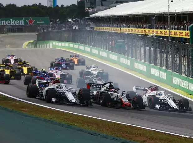 Titel-Bild zur News: Marcus Ericsson, Romain Grosjean, Charles Leclerc, Kevin Magnussen, Daniel Ricciardo, Pierre Gasly