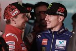 Jorge Lorenzo (Ducati) und Maverick Vinales (Yamaha) 