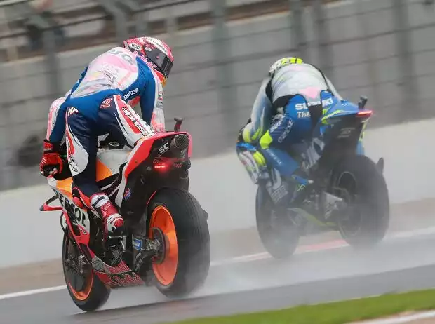 Marc Marquez, Andrea Iannone Titel-Bild zur News: Marc Marquez, Andrea Iannone
