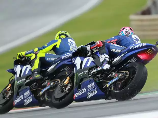 Valentino Rossi, Maverick Vinales Titel-Bild zur News: Valentino Rossi, Maverick Vinales