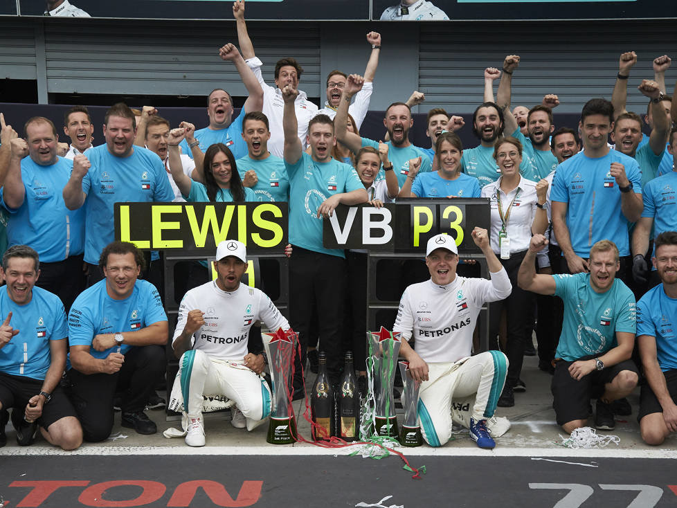 Lewis Hamilton, Valtteri Bottas, Toto Wolff