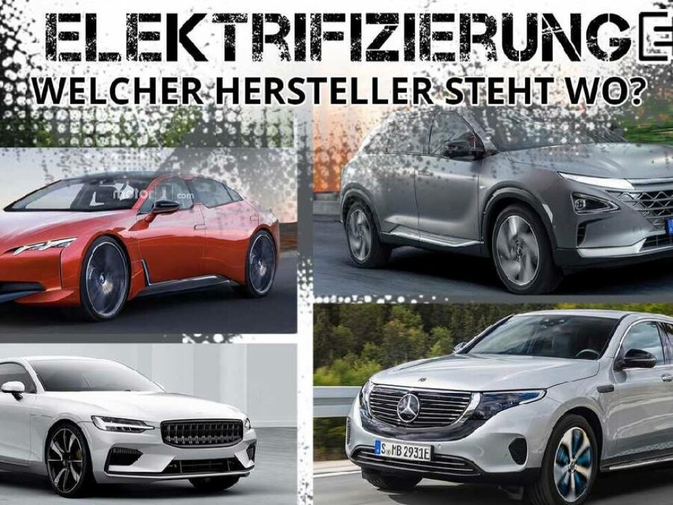 Die elektrische Auto-Zukunft der wichtigsten Marken