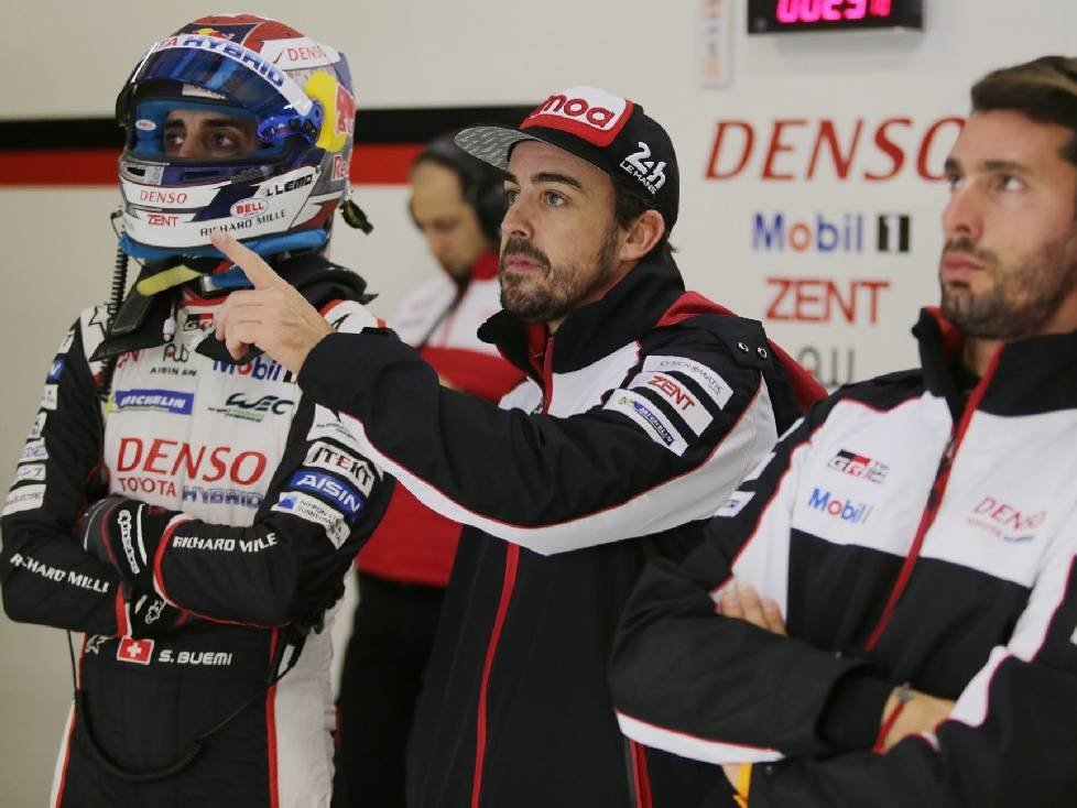 Fernando Alonso, Sebastien Buemi