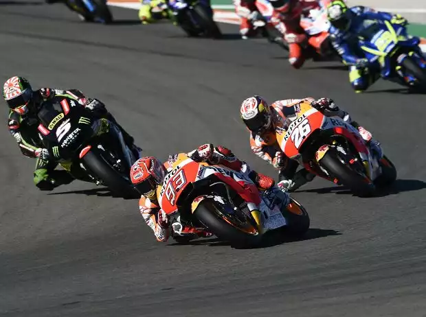 Marc Marquez, Daniel Pedrosa Titel-Bild zur News: Marc Marquez, Daniel Pedrosa