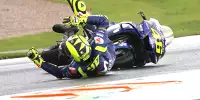 Bild zum Inhalt: MotoGP-Fahrer uneinig: Kam die rote Flagge in Valencia zu spät oder nicht?