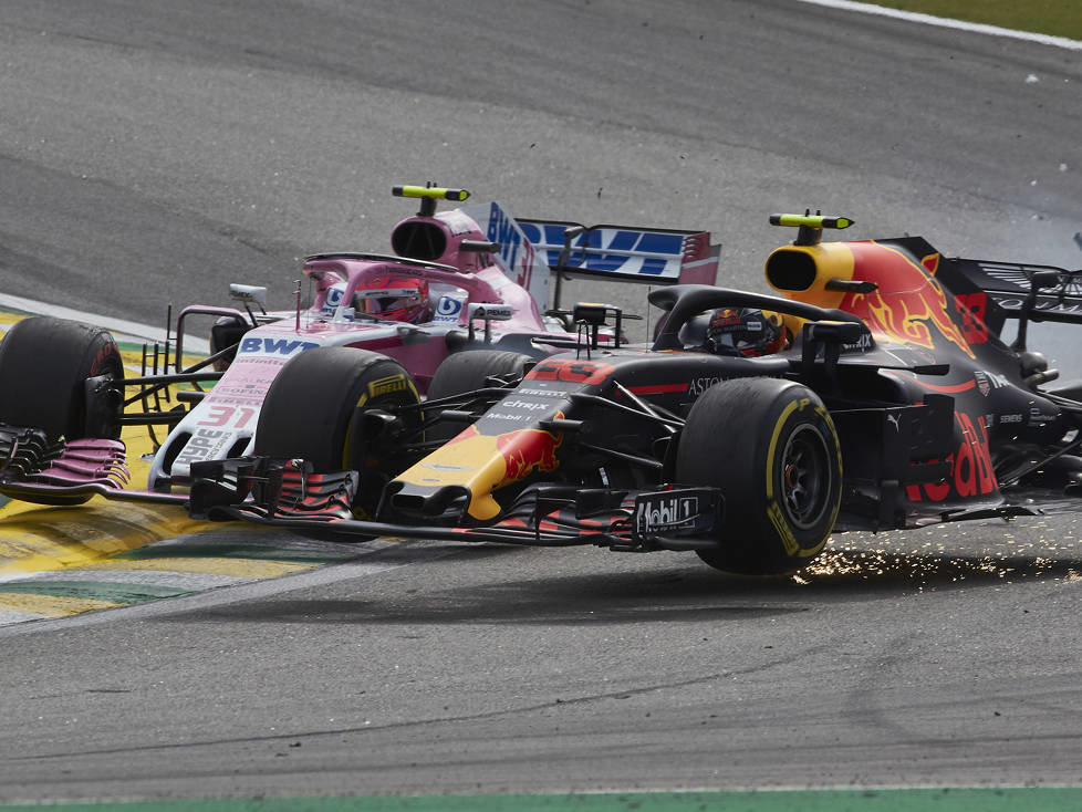 Max Verstappen, Esteban Ocon