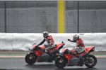 Michele Pirro und Andrea Dovizioso (Ducati) 