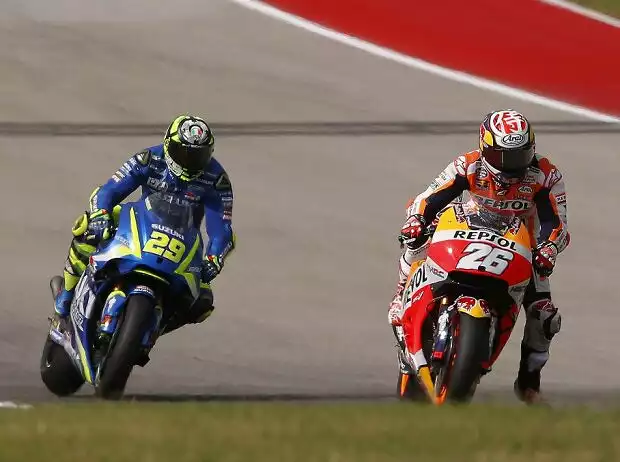 Daniel Pedrosa, Andrea Iannone Titel-Bild zur News: Daniel Pedrosa, Andrea Iannone