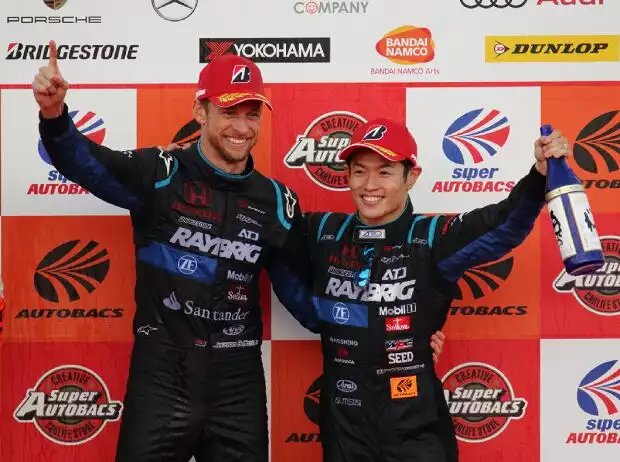 Titel-Bild zur News: Jenson Button, Naoki Yamamoto