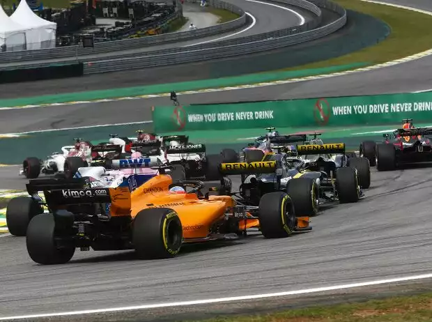 Nico Hülkenberg, Sergio Perez, Carlos Sainz, Sergei Sirotkin, Fernando Alonso Titel-Bild zur News: Nico Hülkenberg, Sergio Perez, Carlos Sainz, Sergei Sirotkin, Fernando Alonso