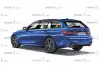 Bild zum Inhalt: BMW 3er Touring Rendering: Der Kombi dürfte Anfang 2019 präsentiert werden