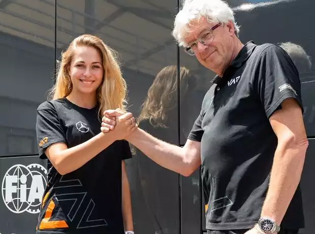 Sophia Flörsch und Frits van Amersfoort Titel-Bild zur News: Sophia Flörsch und Frits van Amersfoort