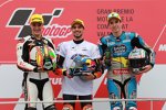 Miguel Oliveira ( Ajo), Iker Lecuona (Swiss) und Alex Marquez (Marc VDS) 