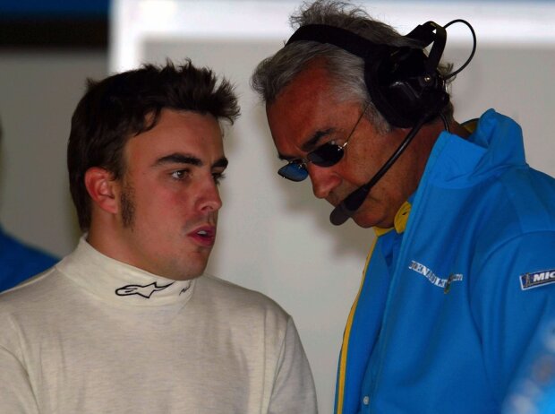Fernando Alonso, Flavio Briatore Fernando Alonso, Flavio Briatore