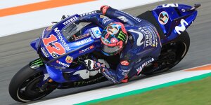 MotoGP-Test Valencia: Bestzeit für Vinales, mehrere Fahrer stürzen