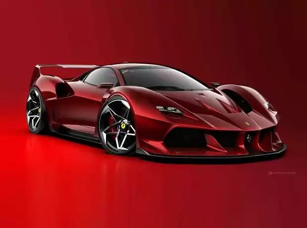 Ferrari F40 Tribute Rendering von Samir Sadikhov Titel-Bild zur News: Ferrari F40 Tribute Rendering von Samir Sadikhov