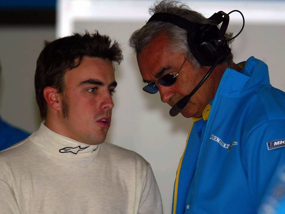 Fernando Alonso, Flavio Briatore