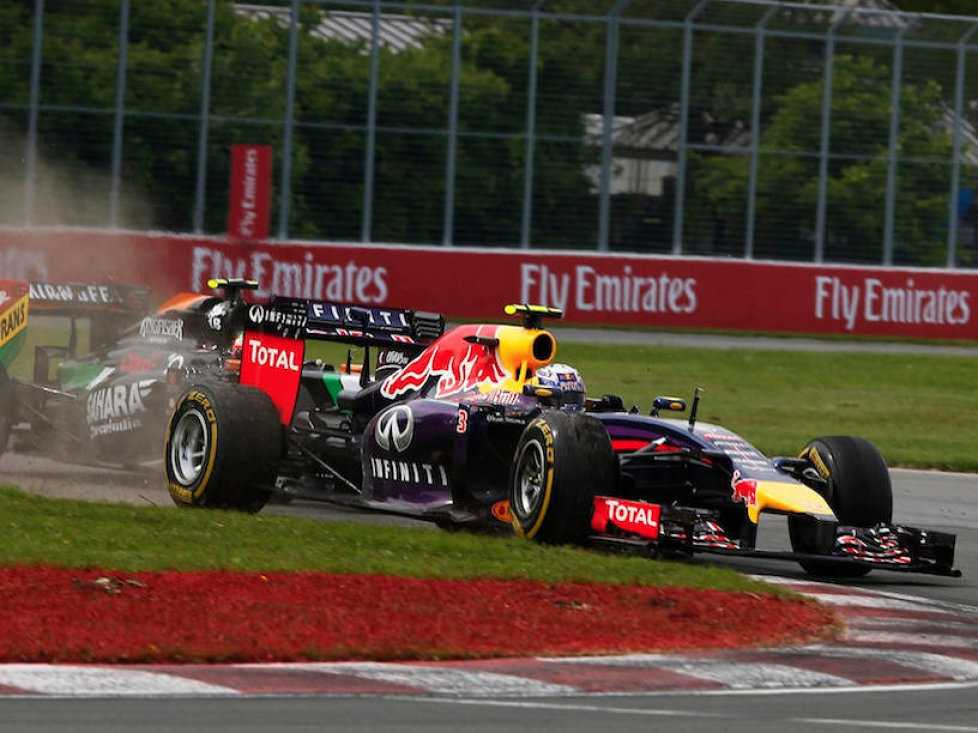 Daniel Ricciardo, Sergio Perez