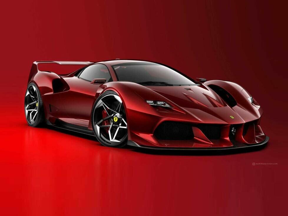Ferrari F40 Tribute Rendering von Samir Sadikhov