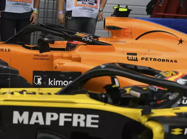 Titel-Bild zur News: Stoffel Vandoorne, Carlos Sainz