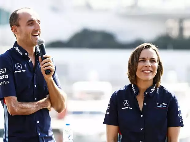 Claire Williams, Robert Kubica Titel-Bild zur News: Claire Williams, Robert Kubica