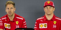 Bild zum Inhalt: Lacher in FIA-PK: Was Vettel an Kimi Räikkönen fehlen wird