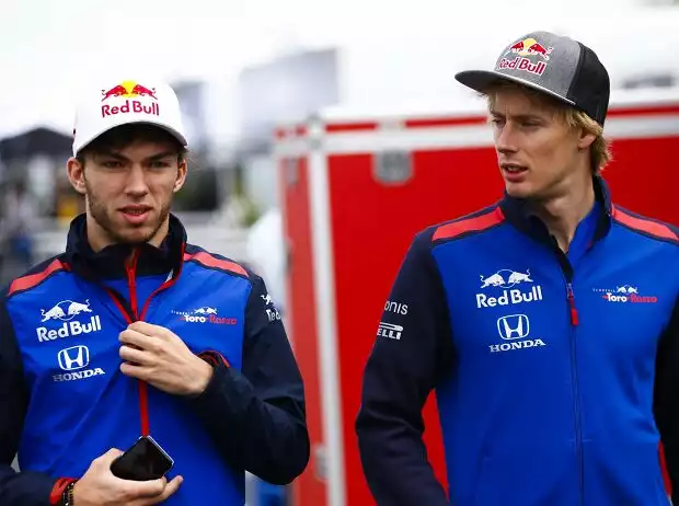 Titel-Bild zur News: Brendon Hartley, Pierre Gasly