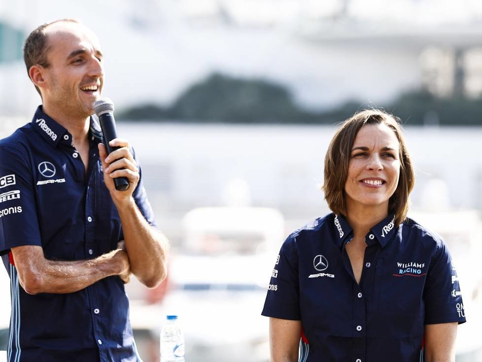 Claire Williams, Robert Kubica
