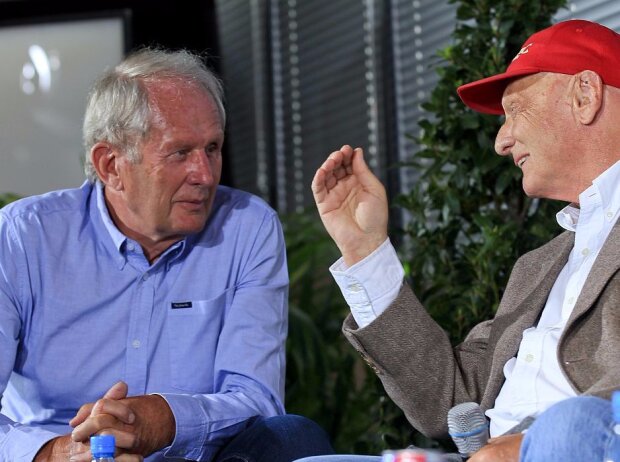 Helmut Marko, Niki Lauda Helmut Marko, Niki Lauda