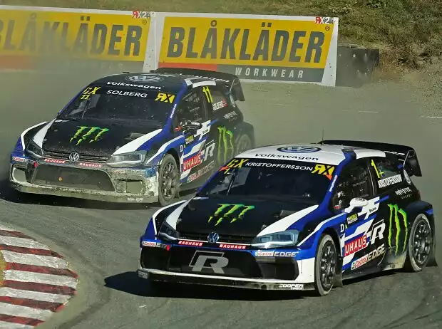 Johan Kristoffersson, Petter Solberg Titel-Bild zur News: Johan Kristoffersson, Petter Solberg