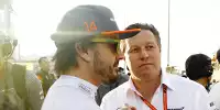 Bild zum Inhalt: Alonso doch wieder im Cockpit? Zak Brown schließt McLaren-Tests nicht aus