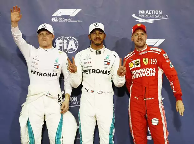 Lewis Hamilton, Valtteri Bottas, Sebastian Vettel Titel-Bild zur News: Lewis Hamilton, Valtteri Bottas, Sebastian Vettel