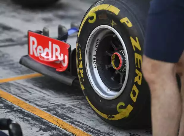 Pirelli-Reifen bei Red Bull Titel-Bild zur News: Pirelli-Reifen bei Red Bull