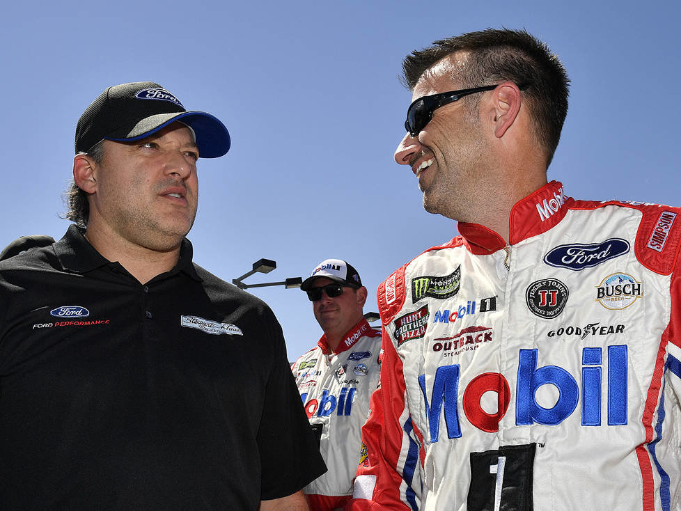 Tony Stewart und Rodney Childers
