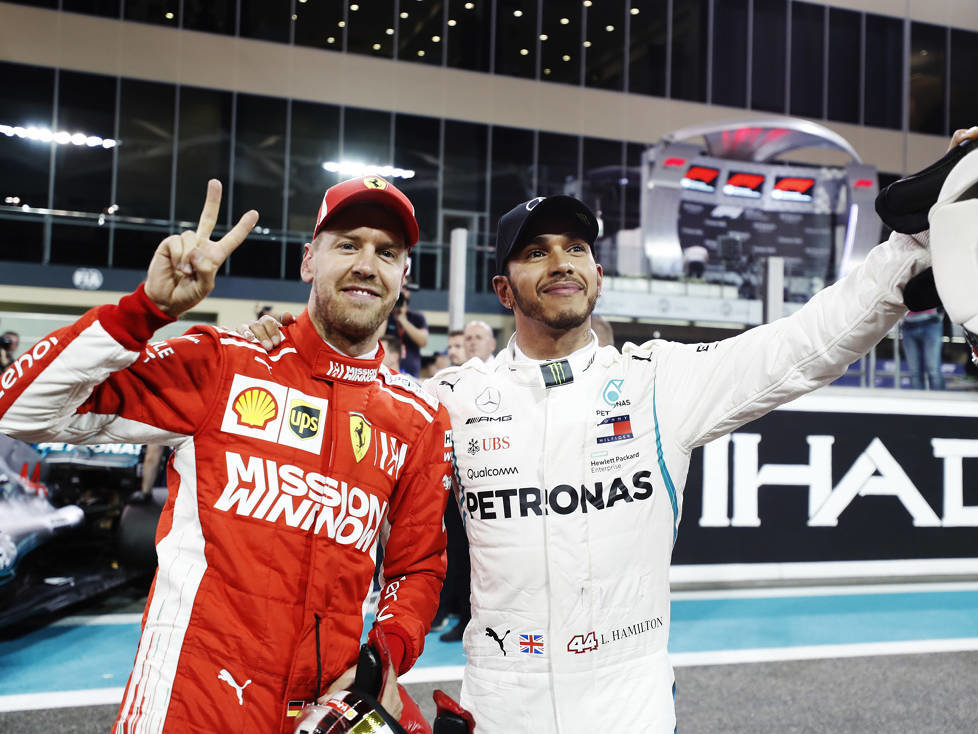 Sebastian Vettel, Lewis Hamilton