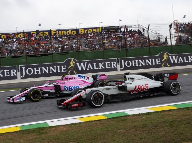 Esteban Ocon, Romain Grosjean