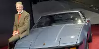 Erich Bitter mit dem Bitter "CD" bei der Essen Motor Show 2007