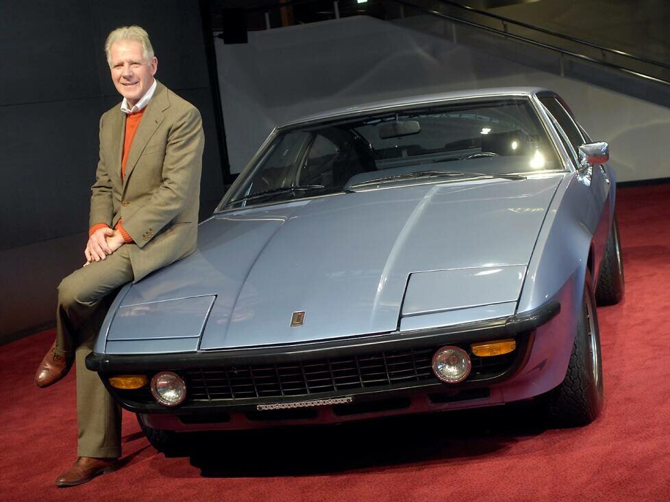 Erich Bitter mit dem Bitter "CD" bei der Essen Motor Show 2007